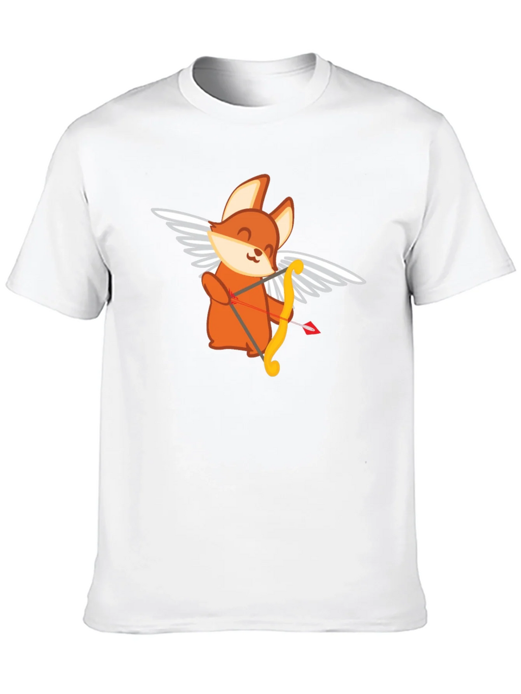 Cupid Fox Graphic Tee - Love Arrow Shirt product image 9