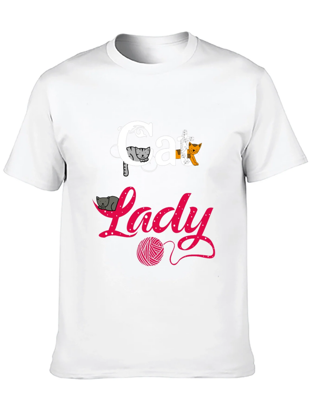 Cat Lady T-Shirt - Fun Graphic Tee product image 9