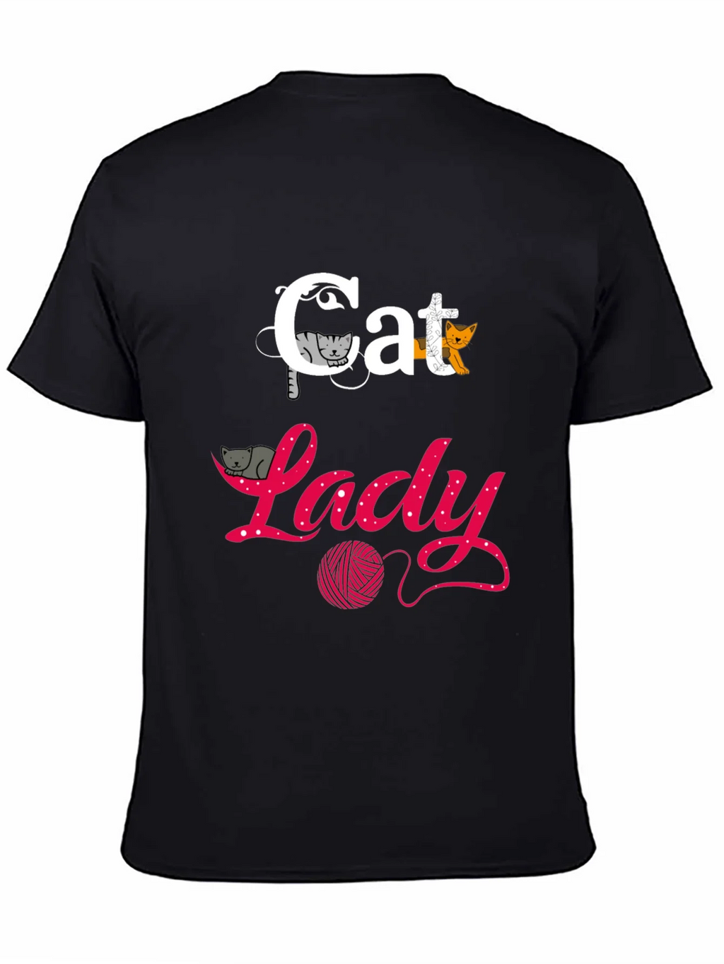 Cat Lady T-Shirt - Fun Graphic Tee product image 4