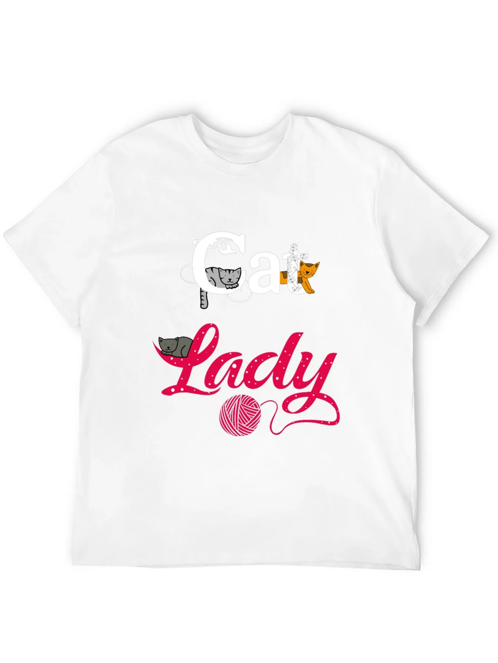 Cat Lady T-Shirt - Fun Graphic Tee product image 11