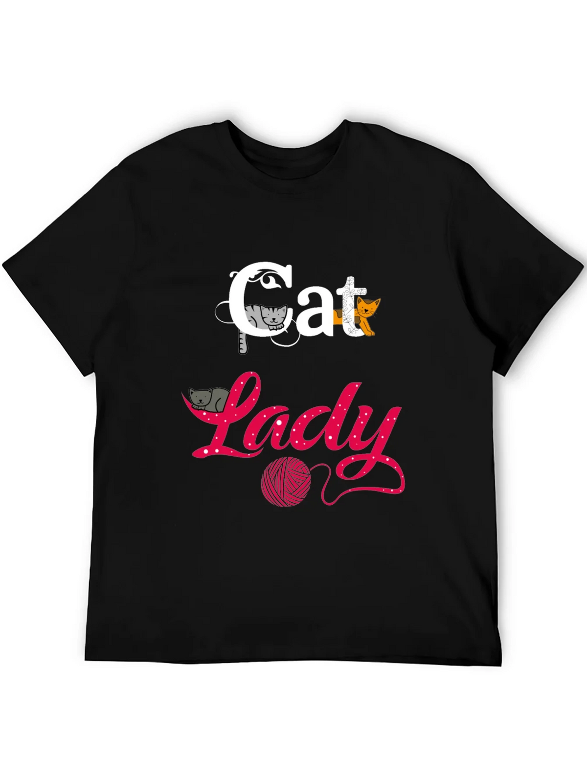 Cat Lady T-Shirt - Fun Graphic Tee product image 5