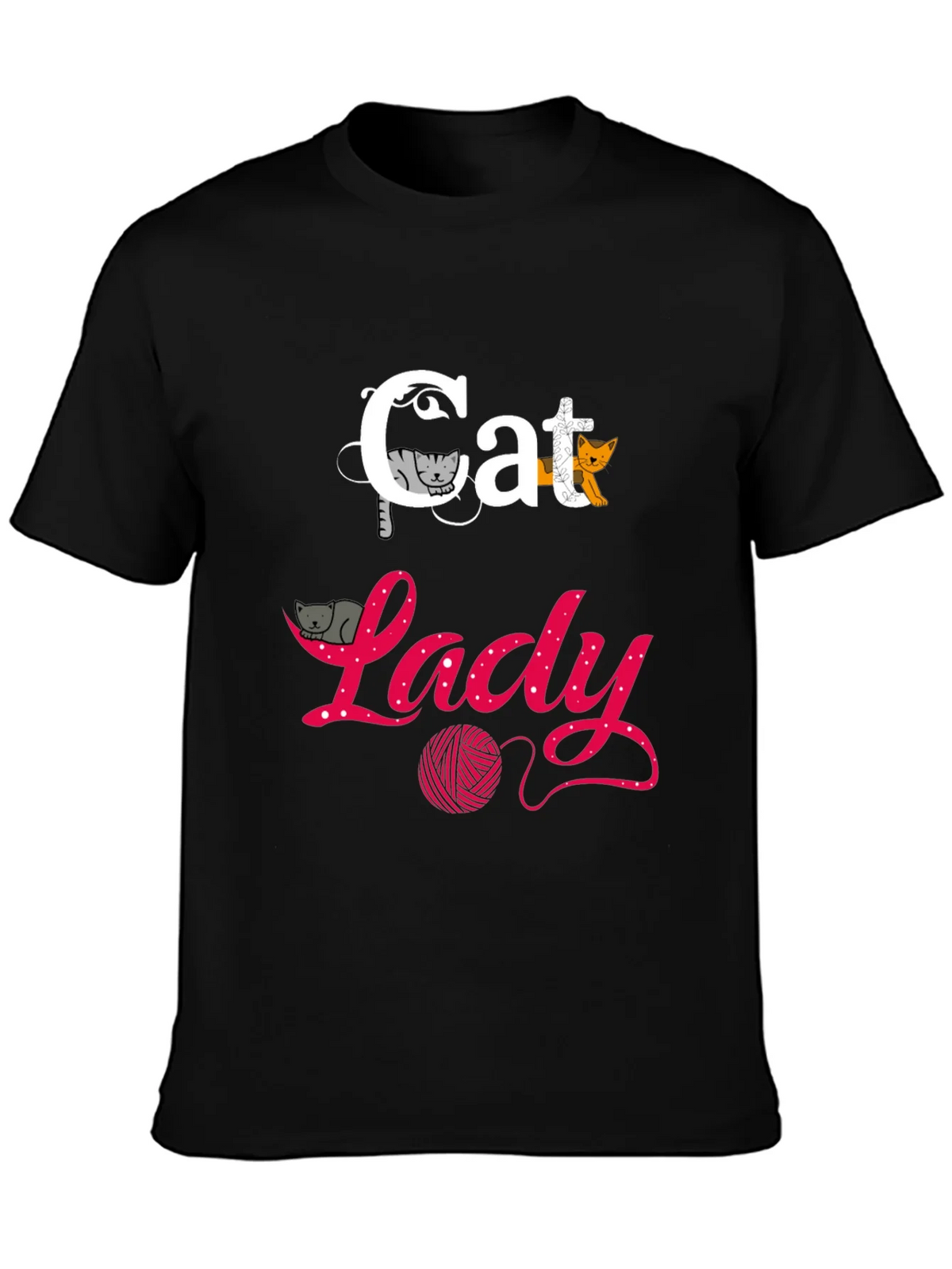 Cat Lady T-Shirt - Fun Graphic Tee product image 3