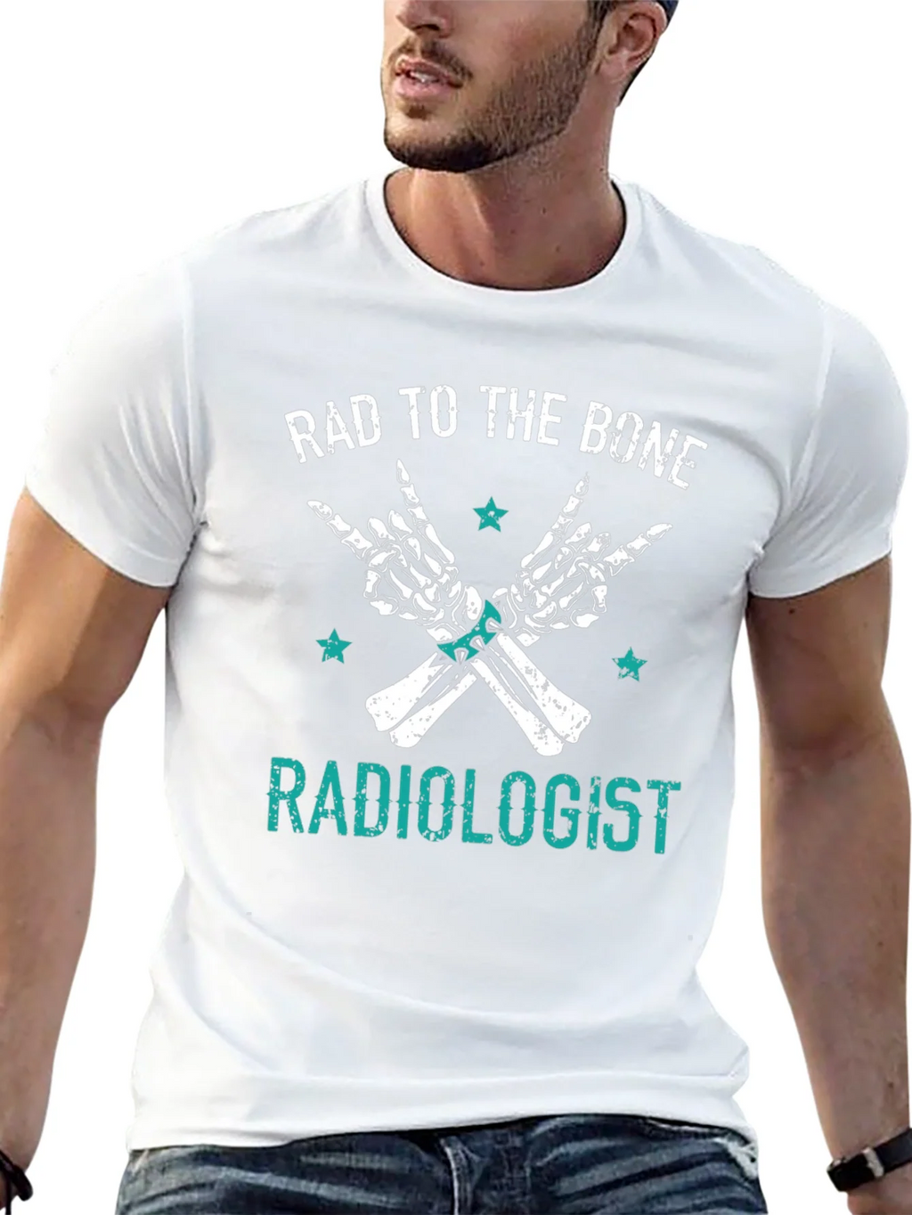 Rad to the Bone Radiologist Graphic Tee product image 12