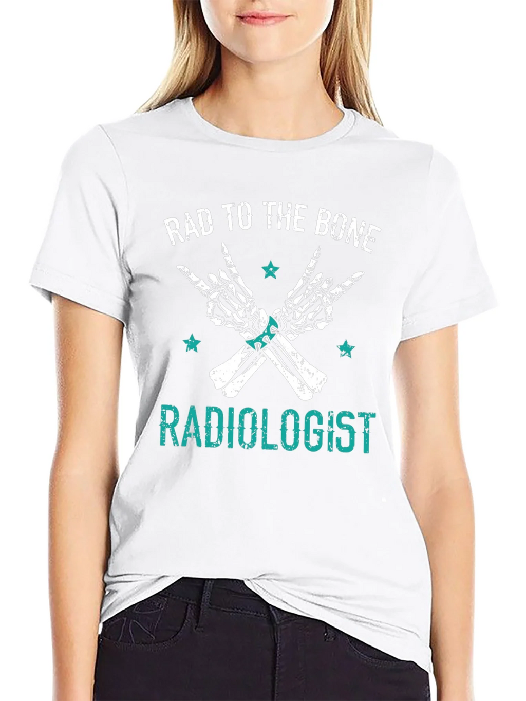 Rad to the Bone Radiologist Graphic Tee product image 8