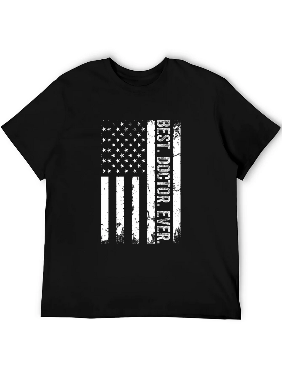 Best Doctor Ever - Patriotic Flag T-Shirt product image 5