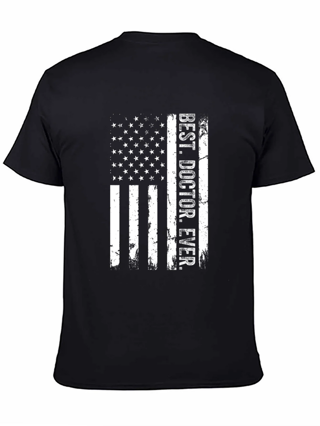 Best Doctor Ever - Patriotic Flag T-Shirt product image 4