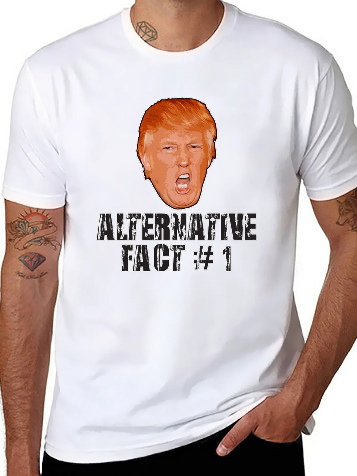 Alternative Fact #1 Graphic Tee product image 7