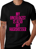 Oncologist Hairdresser Funny Graphic Tee product image 1