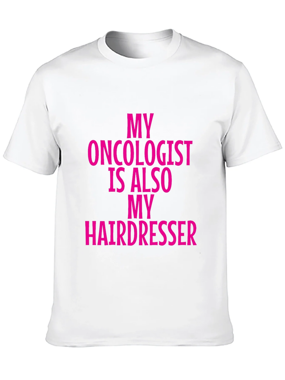 Oncologist Hairdresser Funny Graphic Tee product image 9
