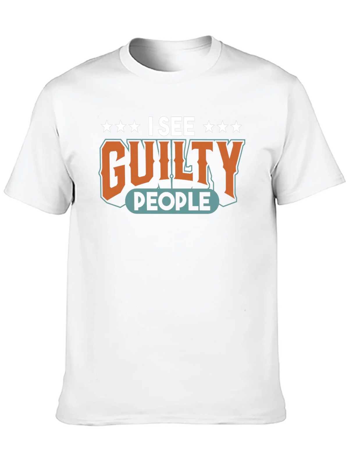 I See Guilty People Graphic T-Shirt product image 9