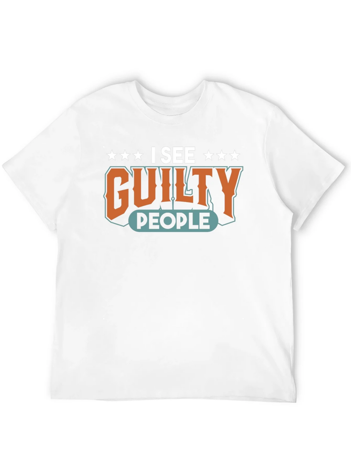 I See Guilty People Graphic T-Shirt product image 11