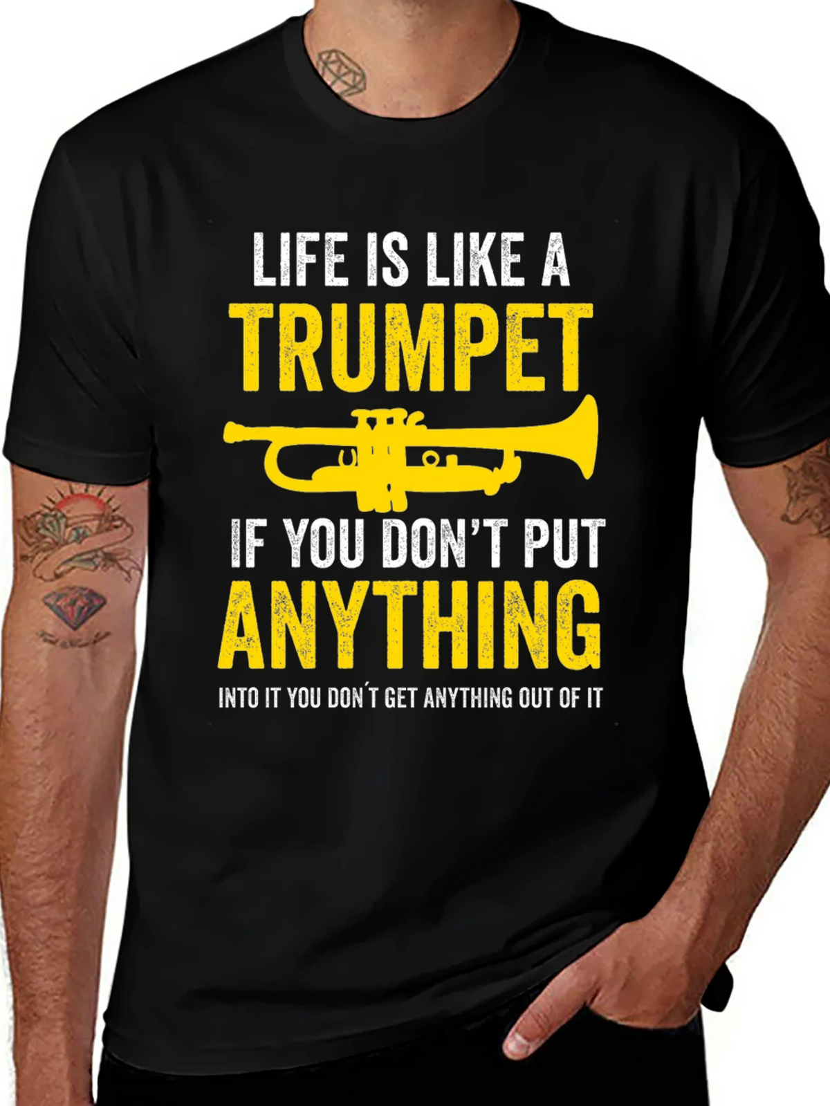 Life is Like a Trumpet T-Shirt product image 1