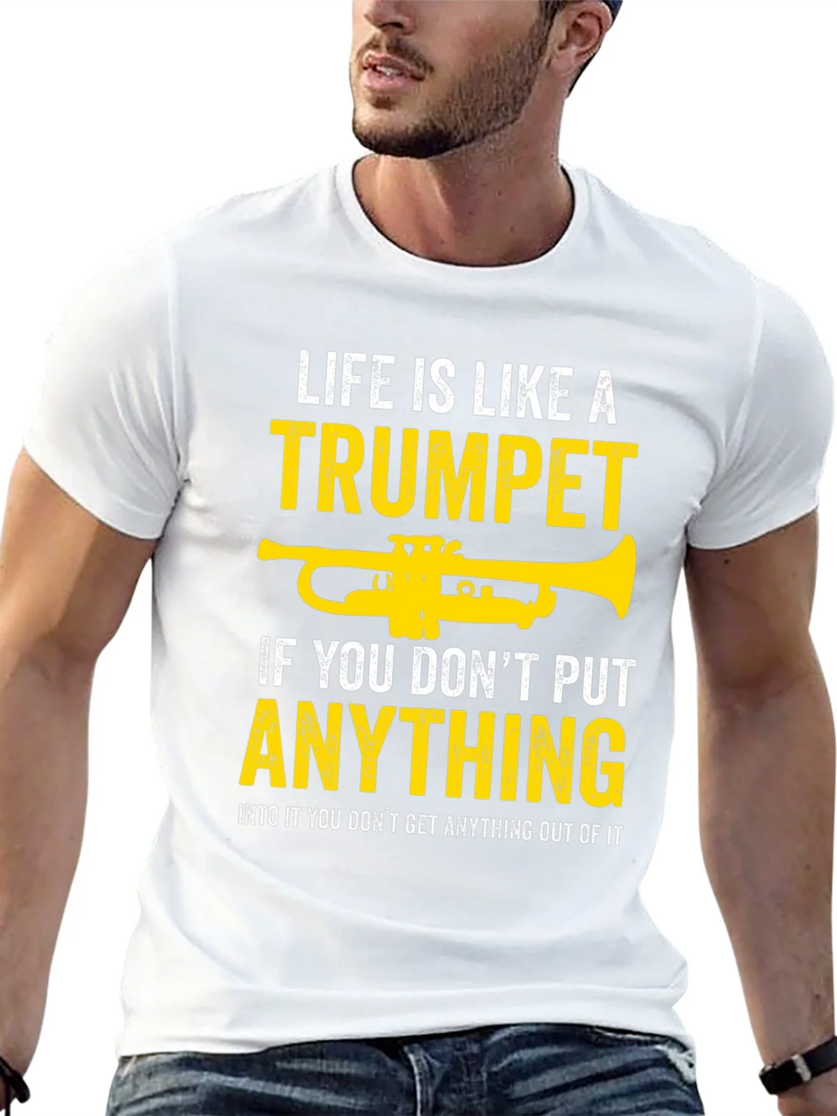 Life is Like a Trumpet T-Shirt product image 12