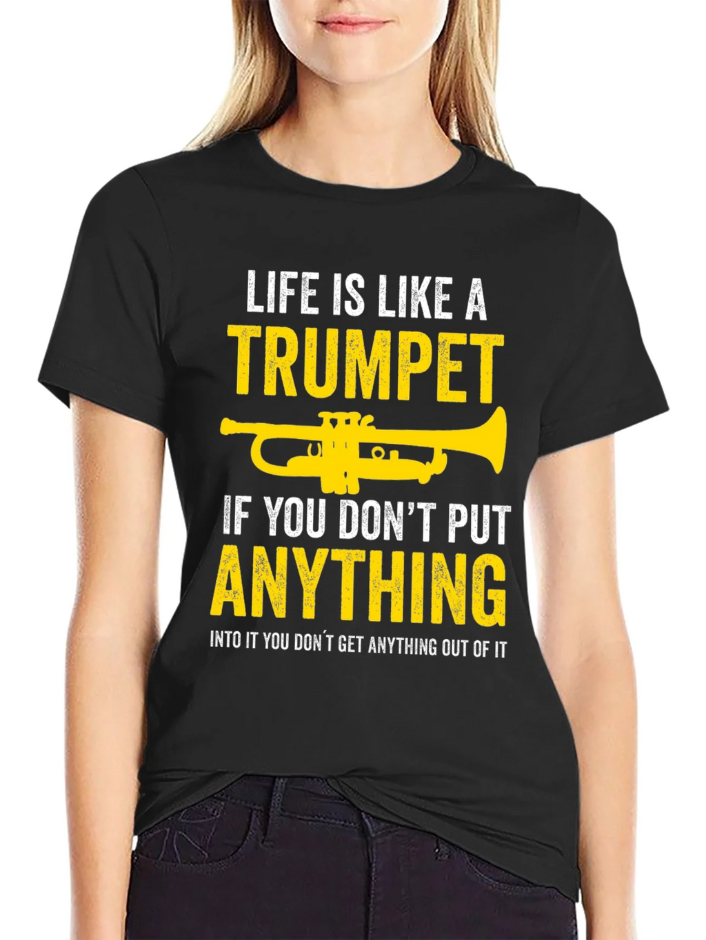 Life is Like a Trumpet T-Shirt product image 2