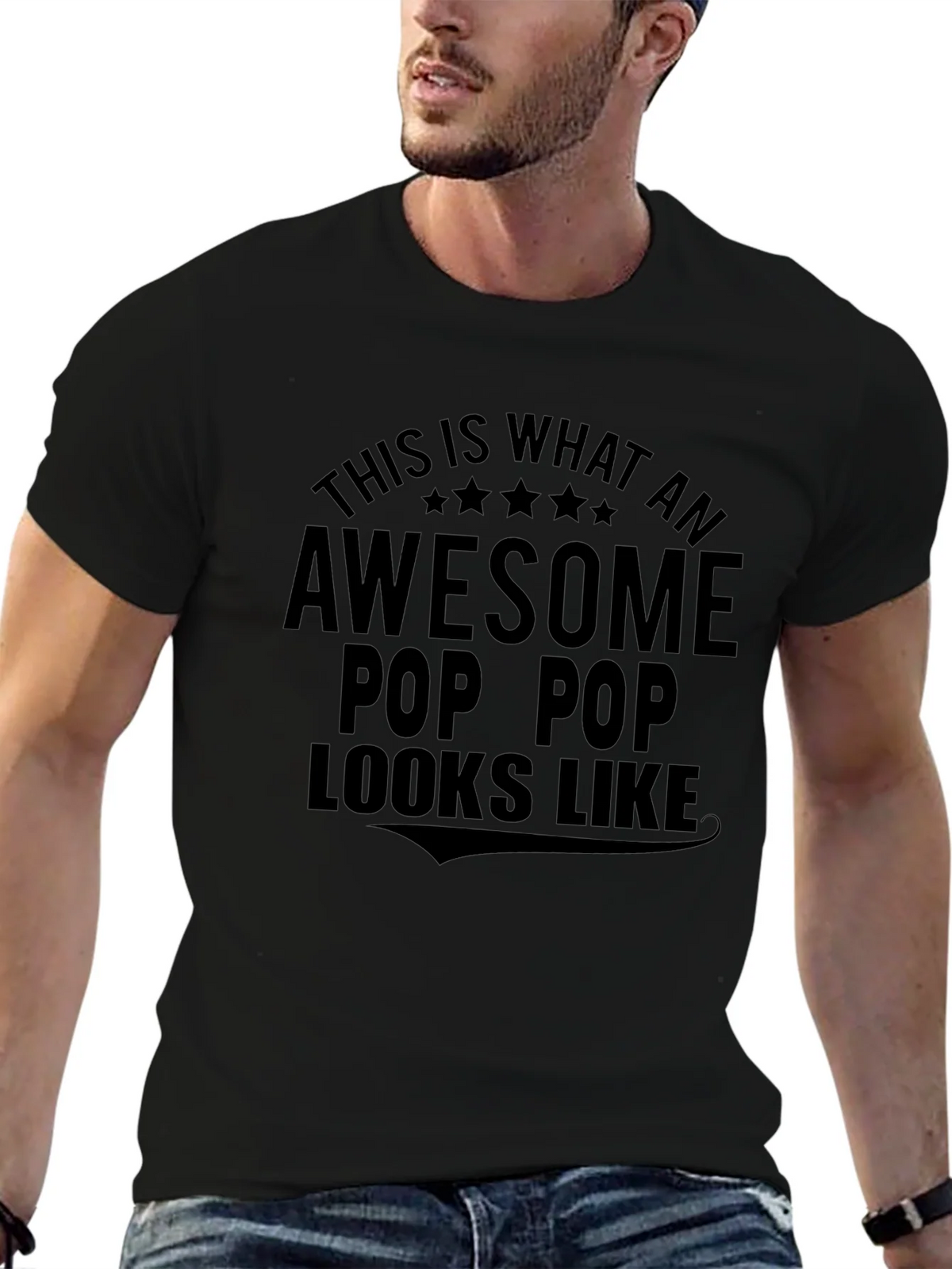 Awesome Pop T-Shirt - Gift for Grandfather product image 6