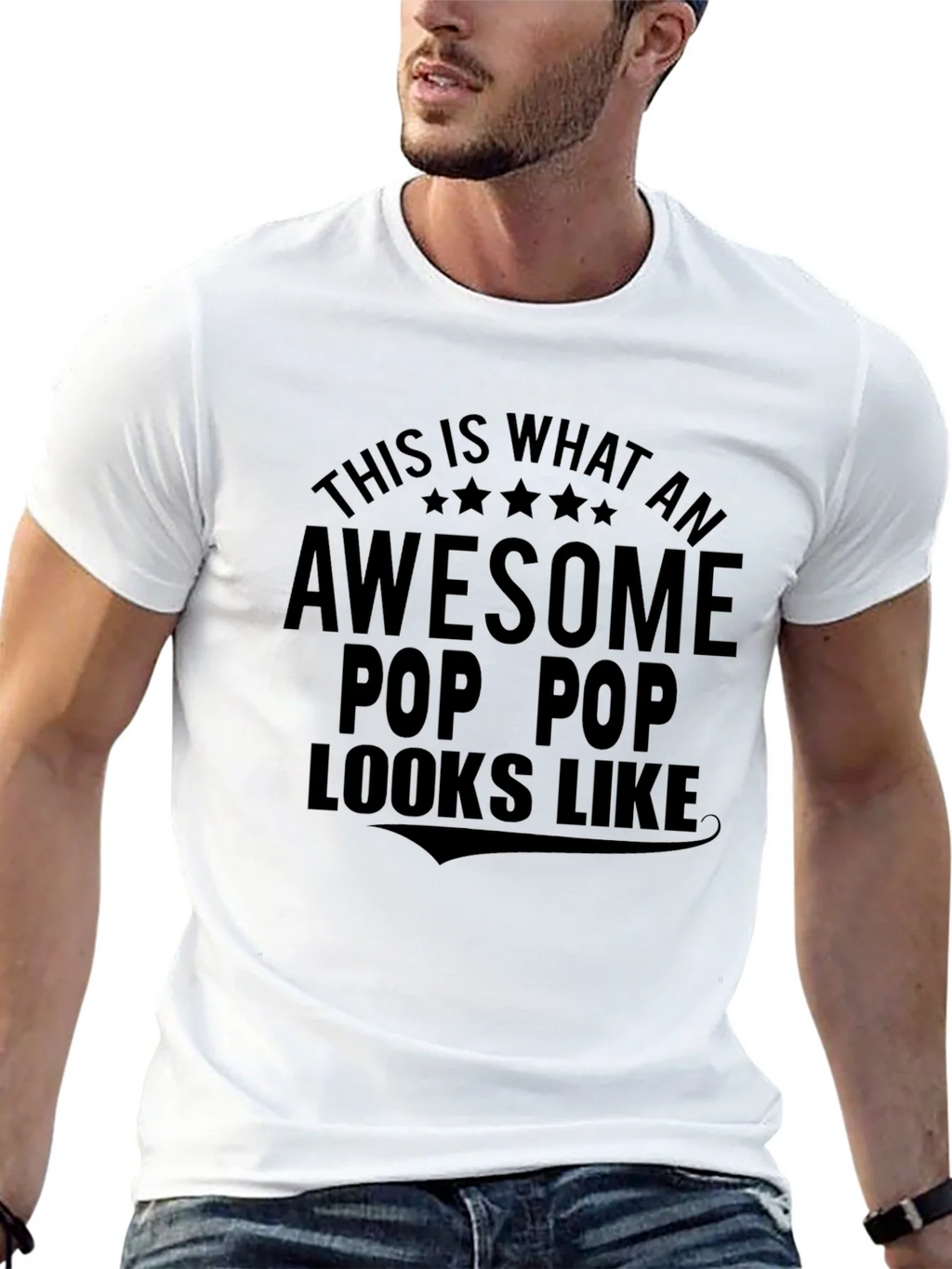 Awesome Pop T-Shirt - Gift for Grandfather product image 12