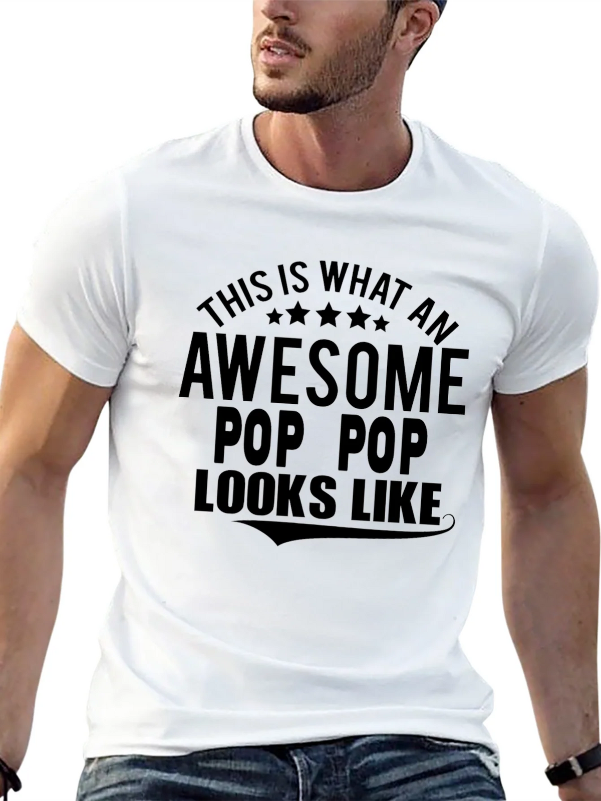 Awesome Pop T-Shirt - Gift for Grandfather product image 12