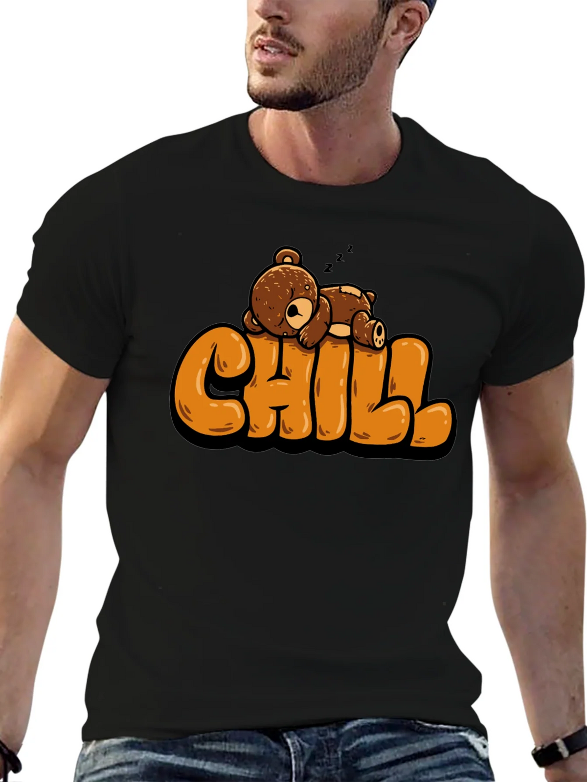 Chill Bear T-Shirt - Relaxed Style product image 6