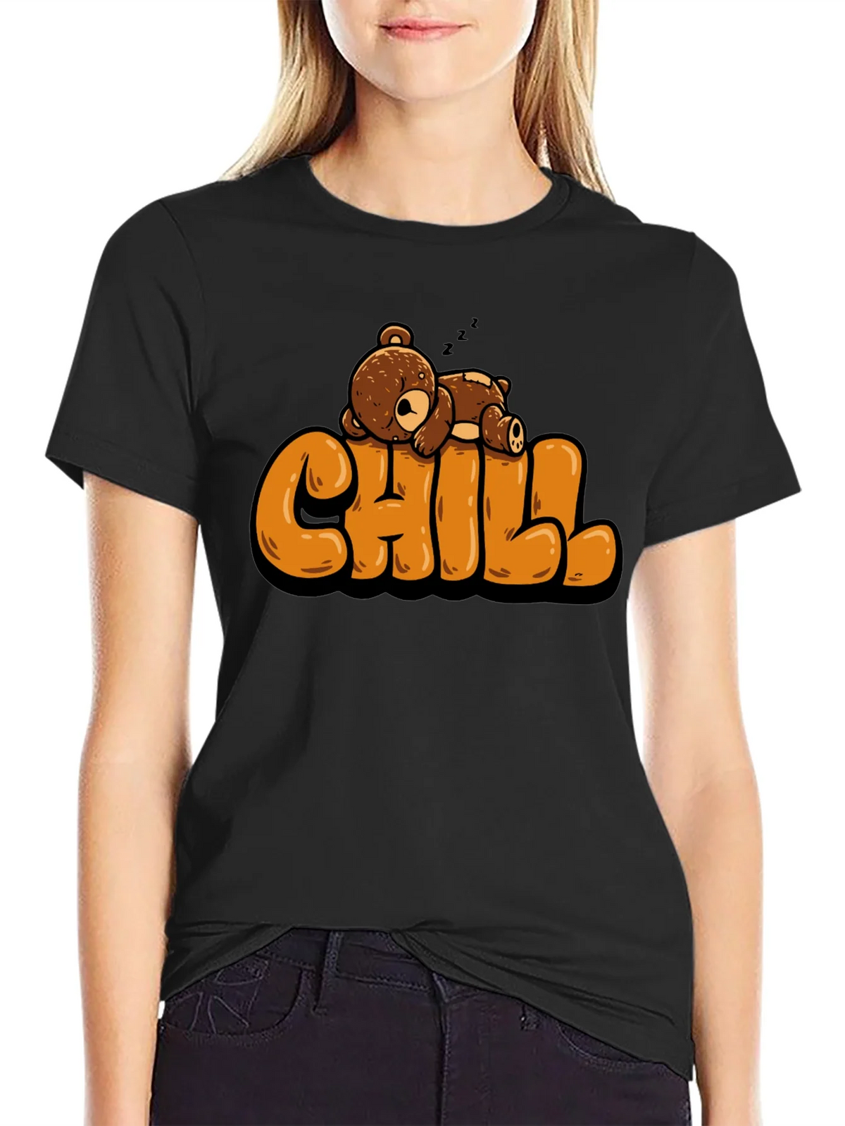 Chill Bear T-Shirt - Relaxed Style product image 2