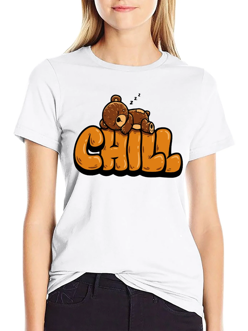 Chill Bear T-Shirt - Relaxed Style product image 8