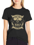 Life Begins at 35 - Born in 1987 T-Shirt product image 1
