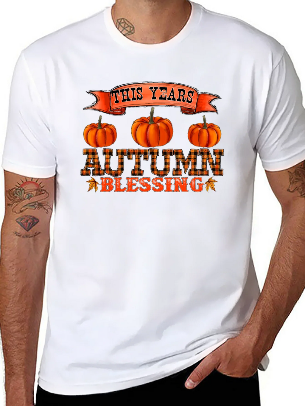Autumn Blessing Black T-Shirt product image 7