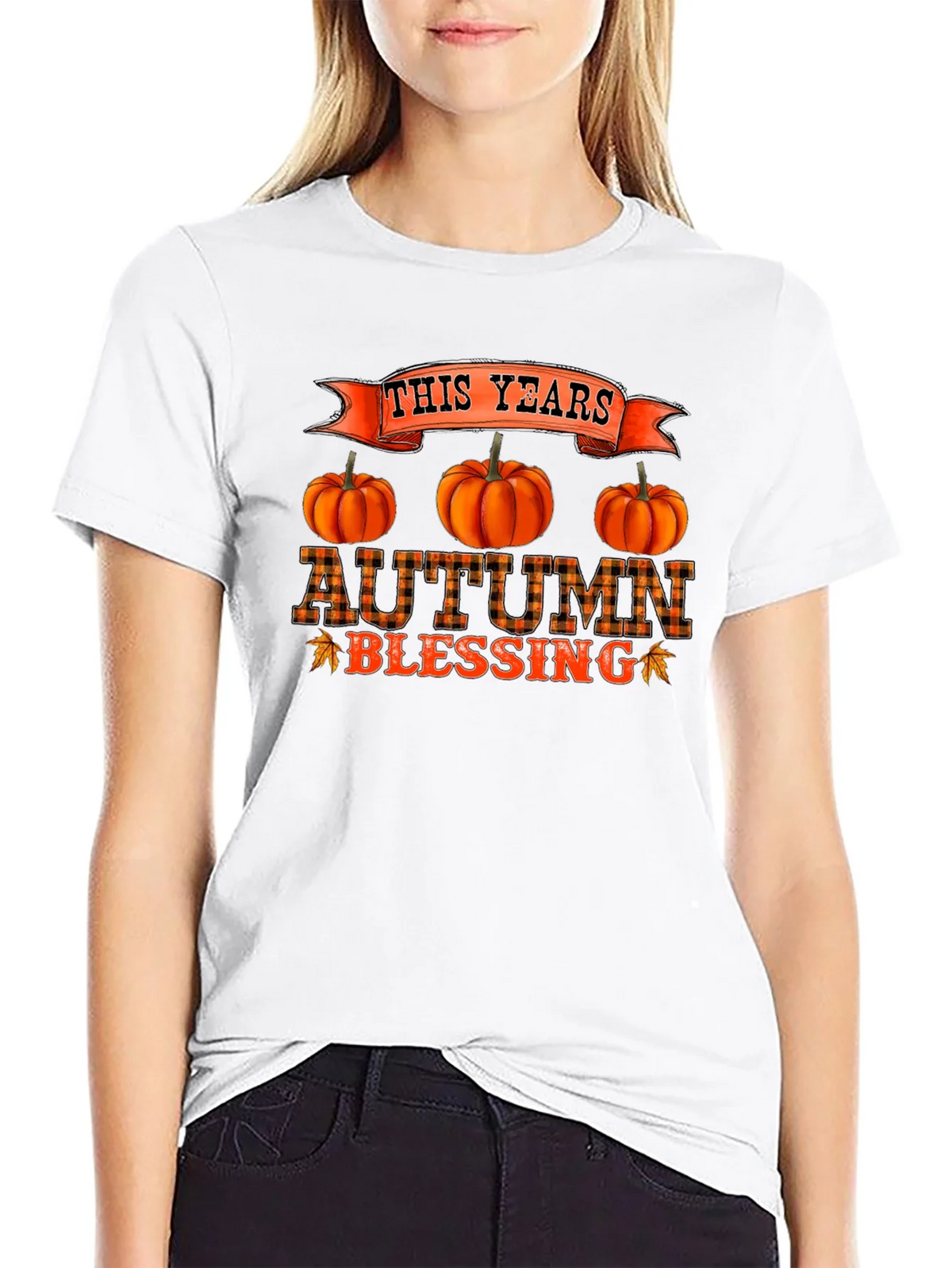 Autumn Blessing Black T-Shirt product image 8