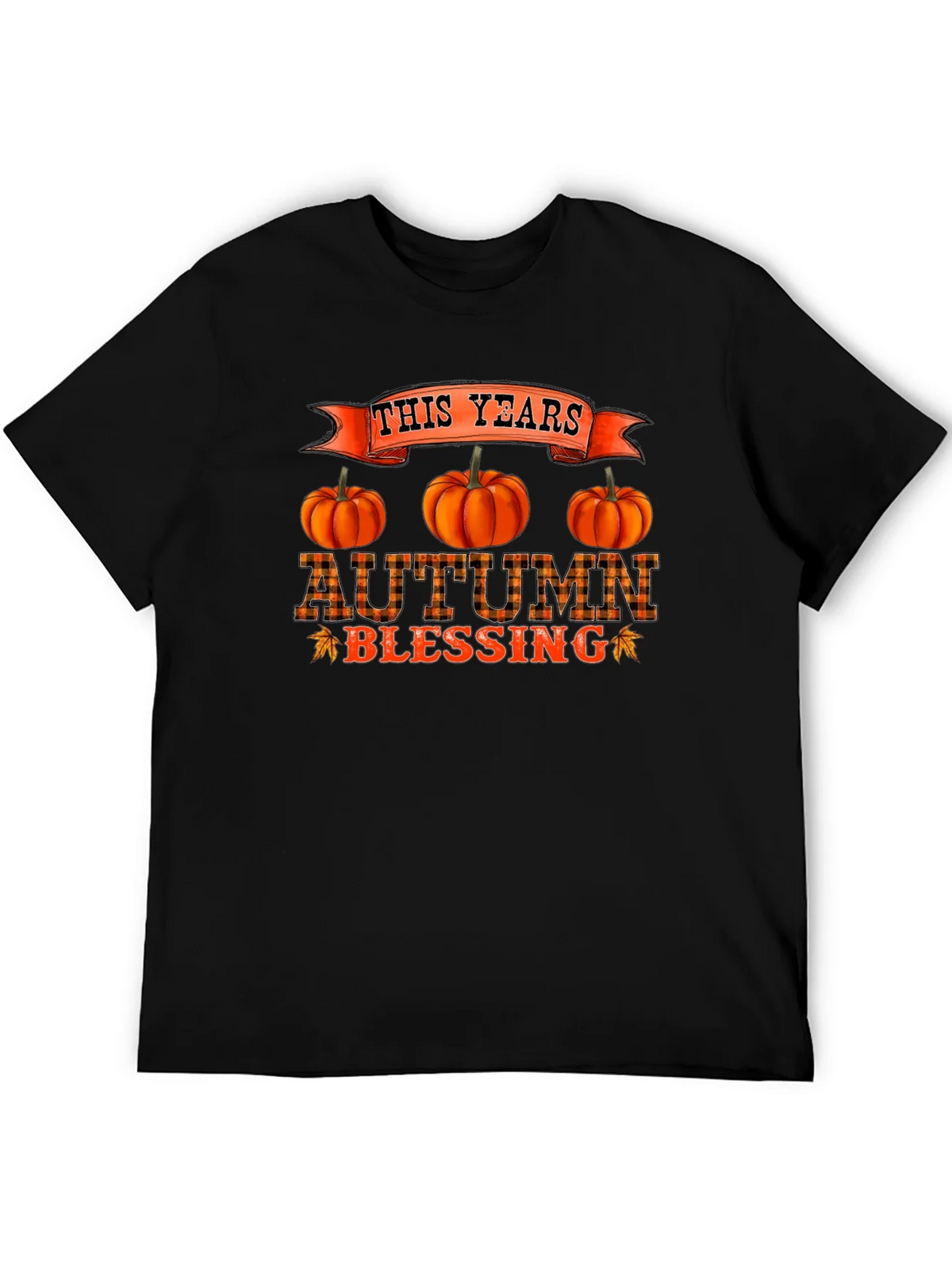 Autumn Blessing Black T-Shirt product image 5