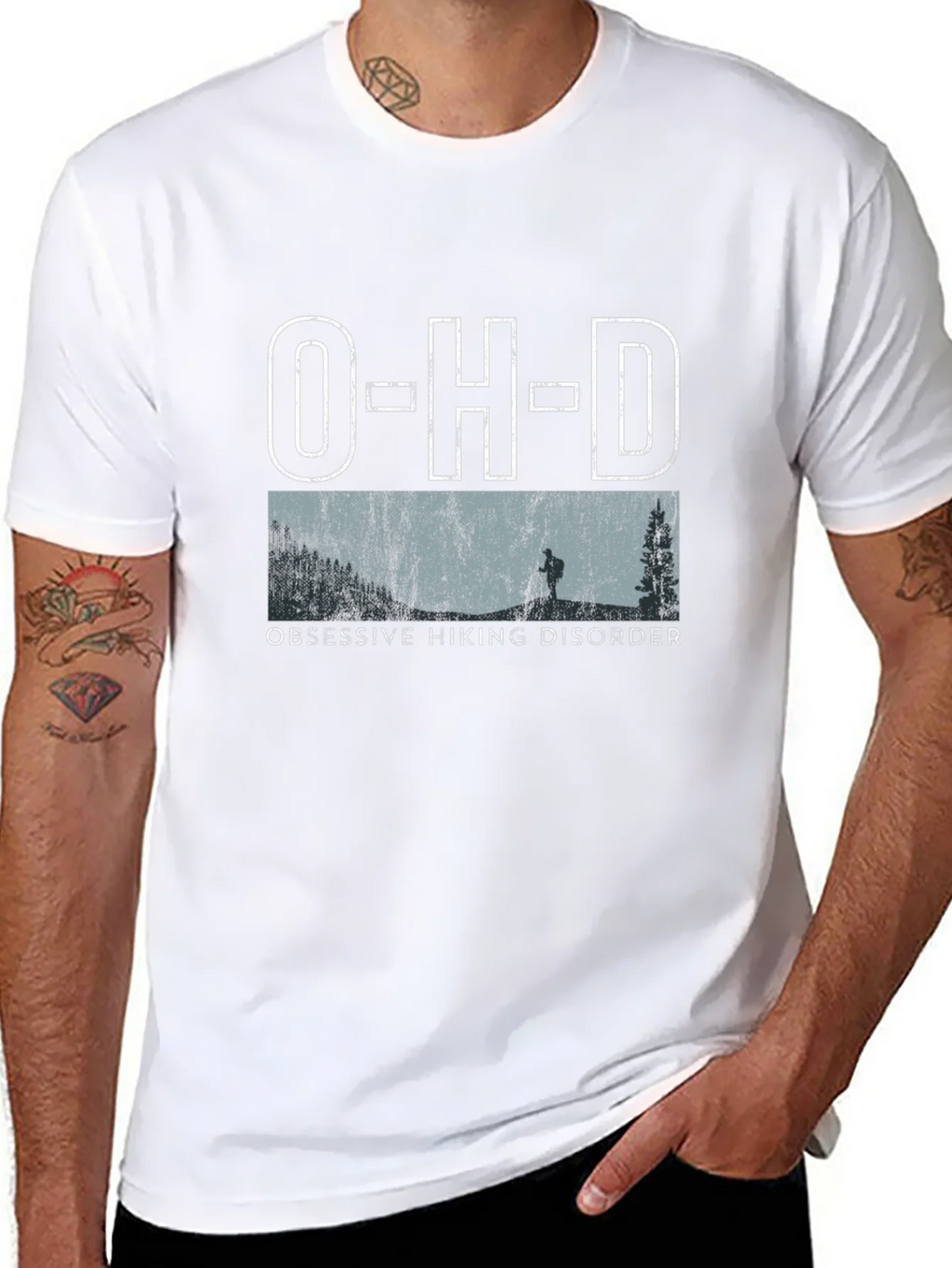 Obsessive Hiking Disorder T-Shirt product image 7