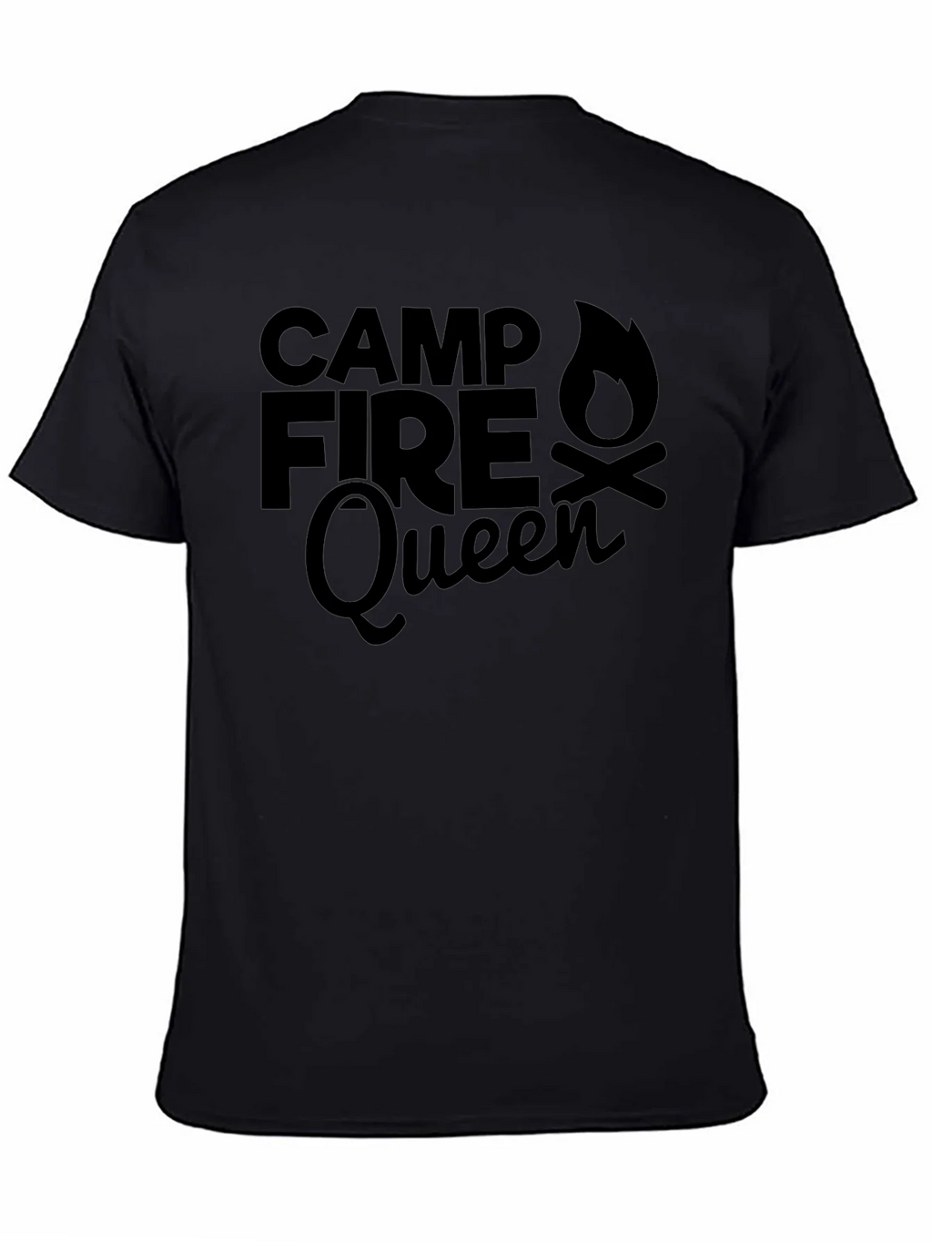 Campfire Queen Graphic Tee - Black product image 4