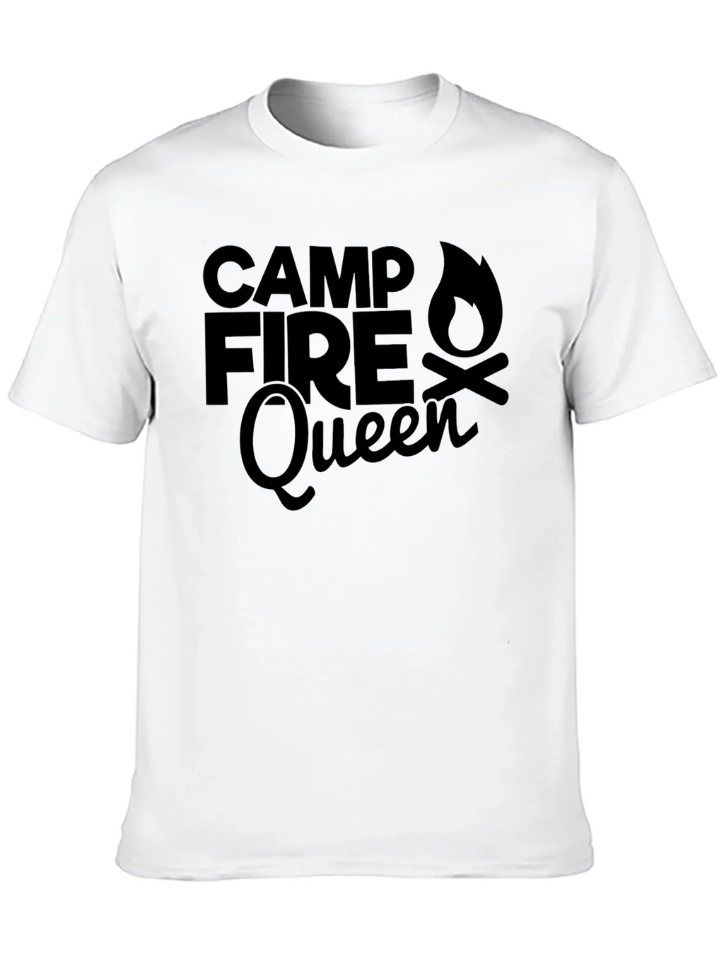Campfire Queen Graphic Tee - Black product image 9