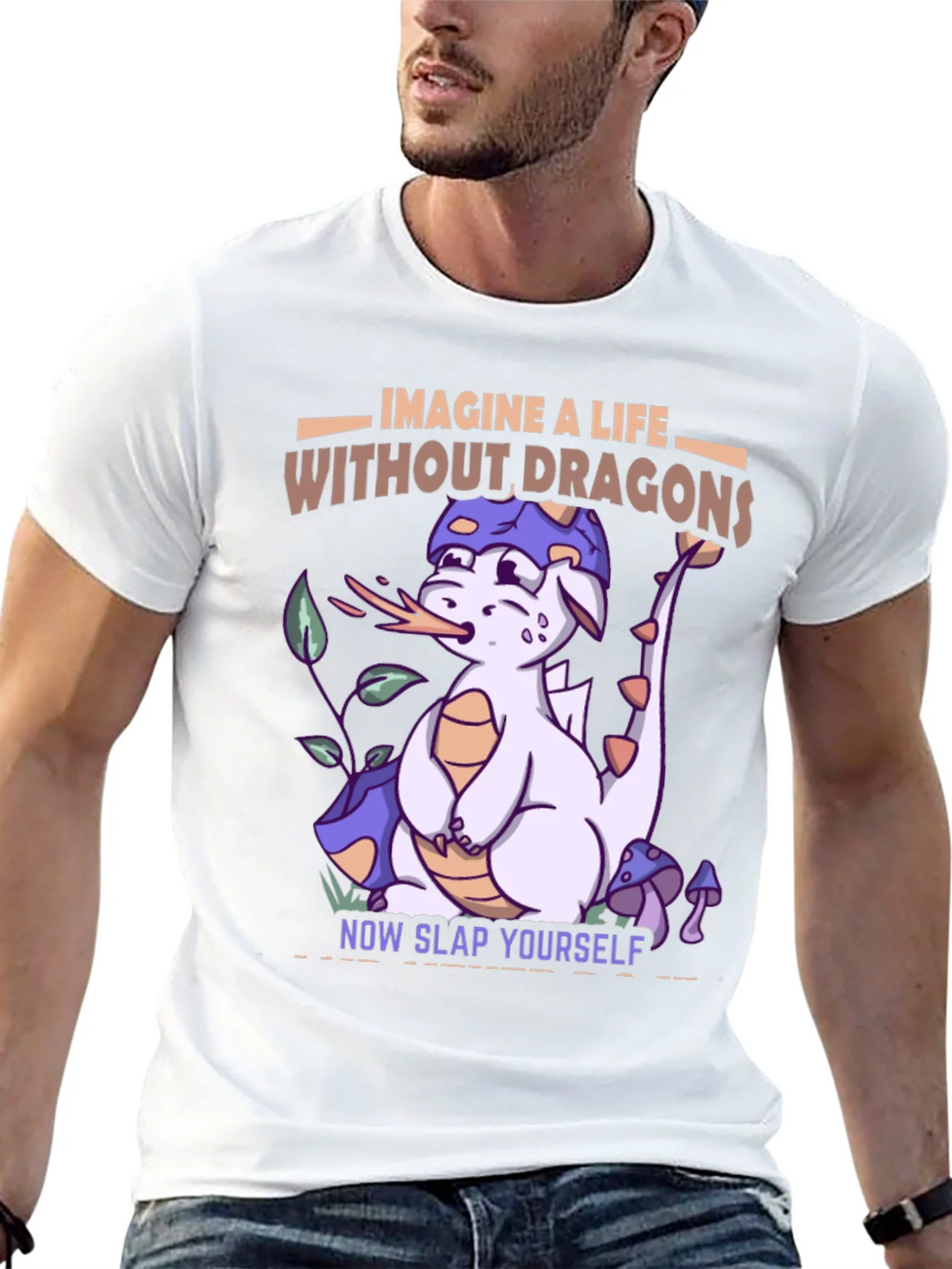 Imagine a Life Without Dragons T-Shirt product image 12