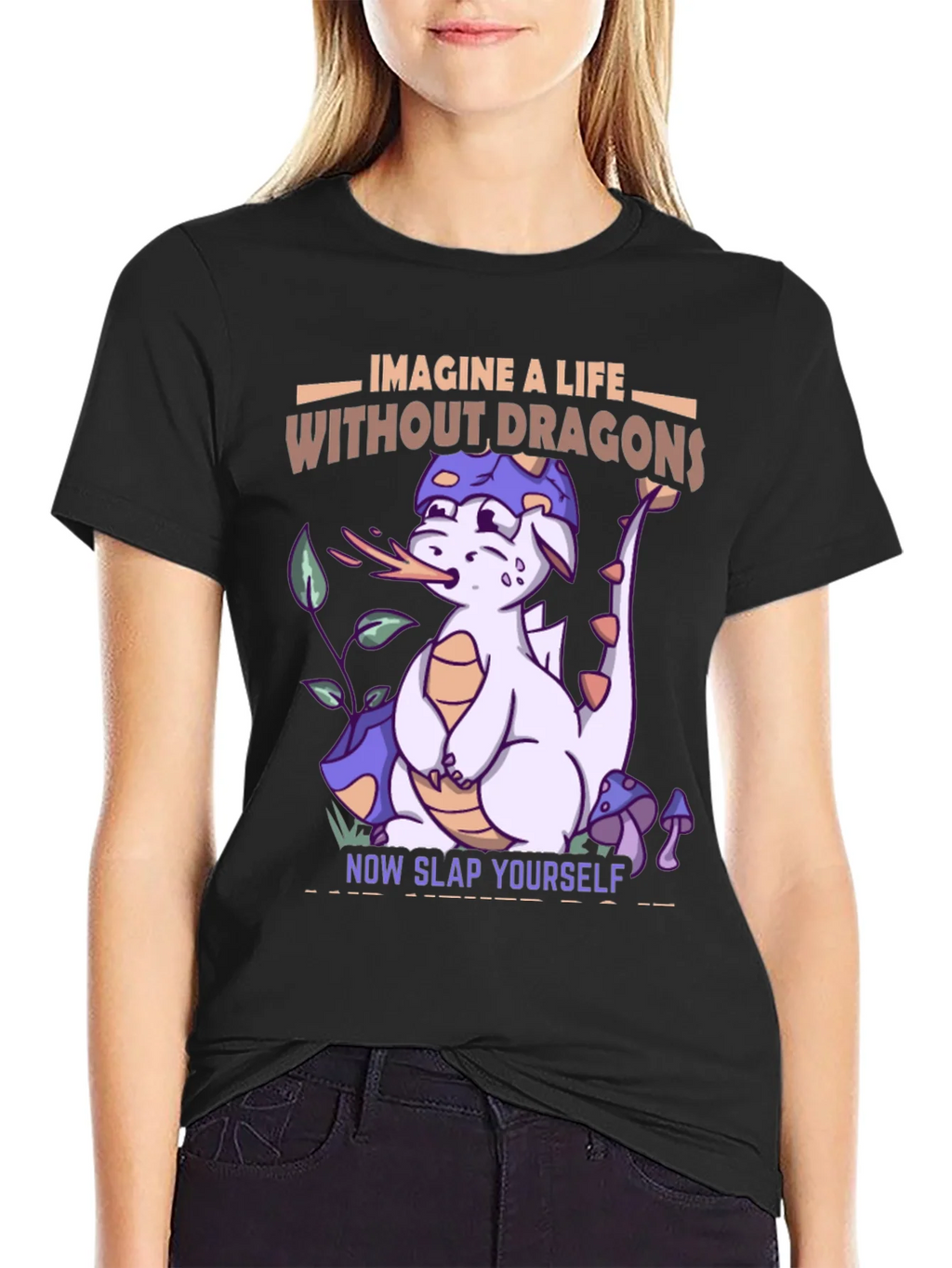 Imagine a Life Without Dragons T-Shirt product image 2