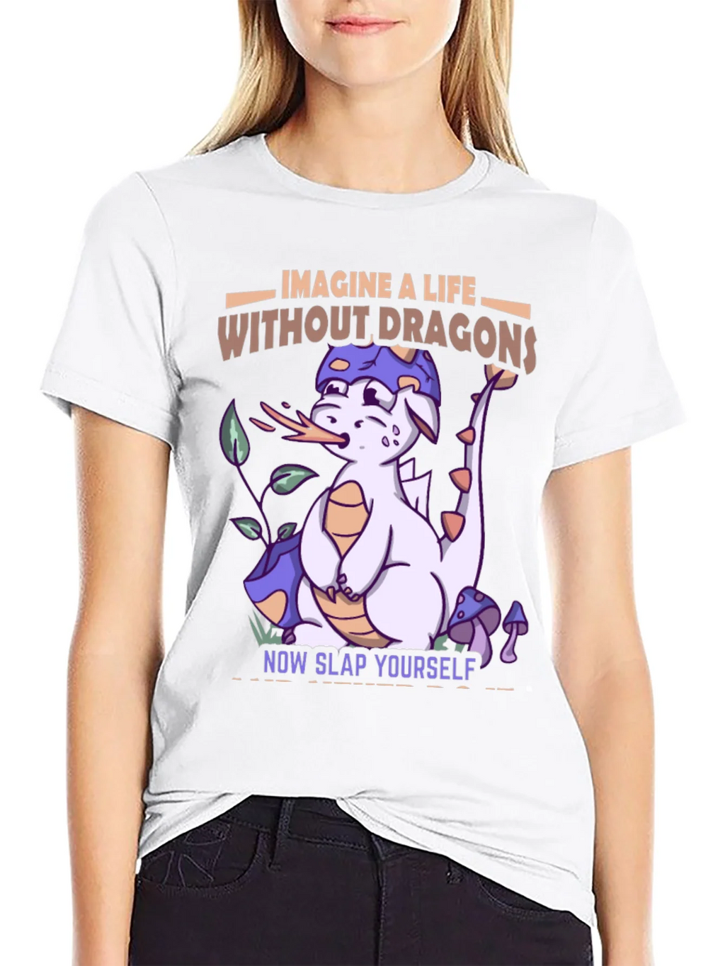 Imagine a Life Without Dragons T-Shirt product image 8