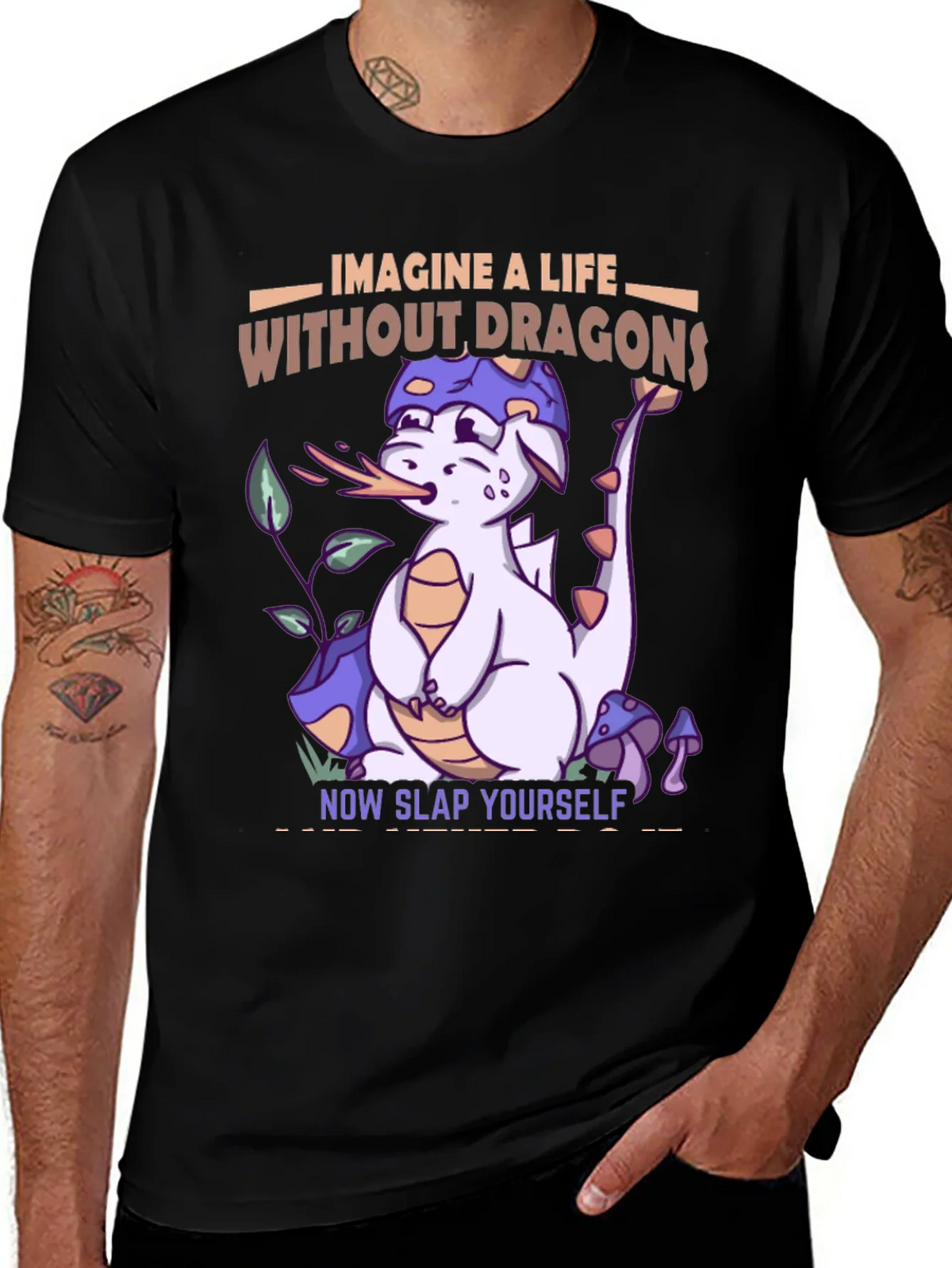 Imagine a Life Without Dragons T-Shirt product image 1