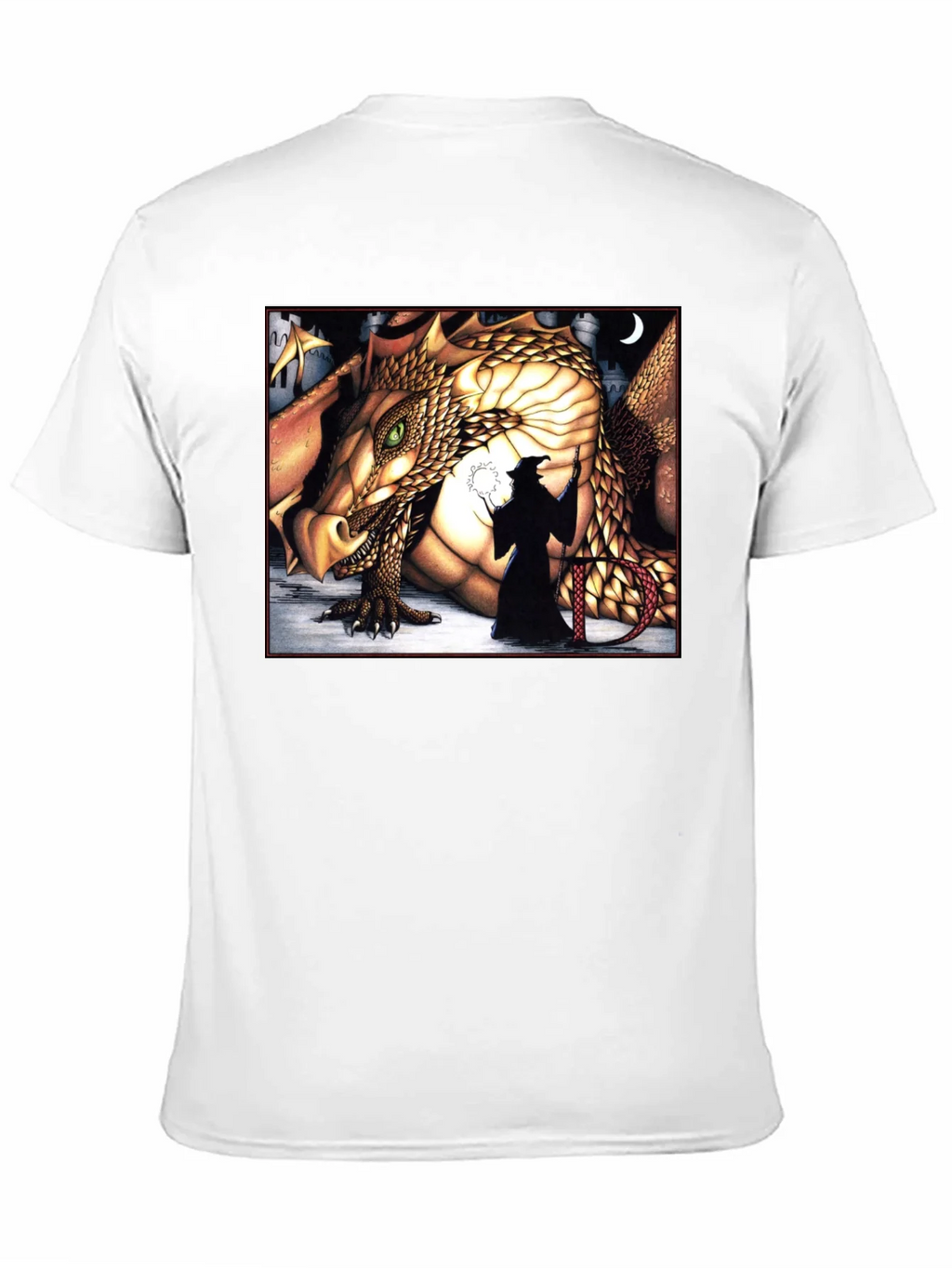 Dragon & Wizard Graphic Tee product image 10