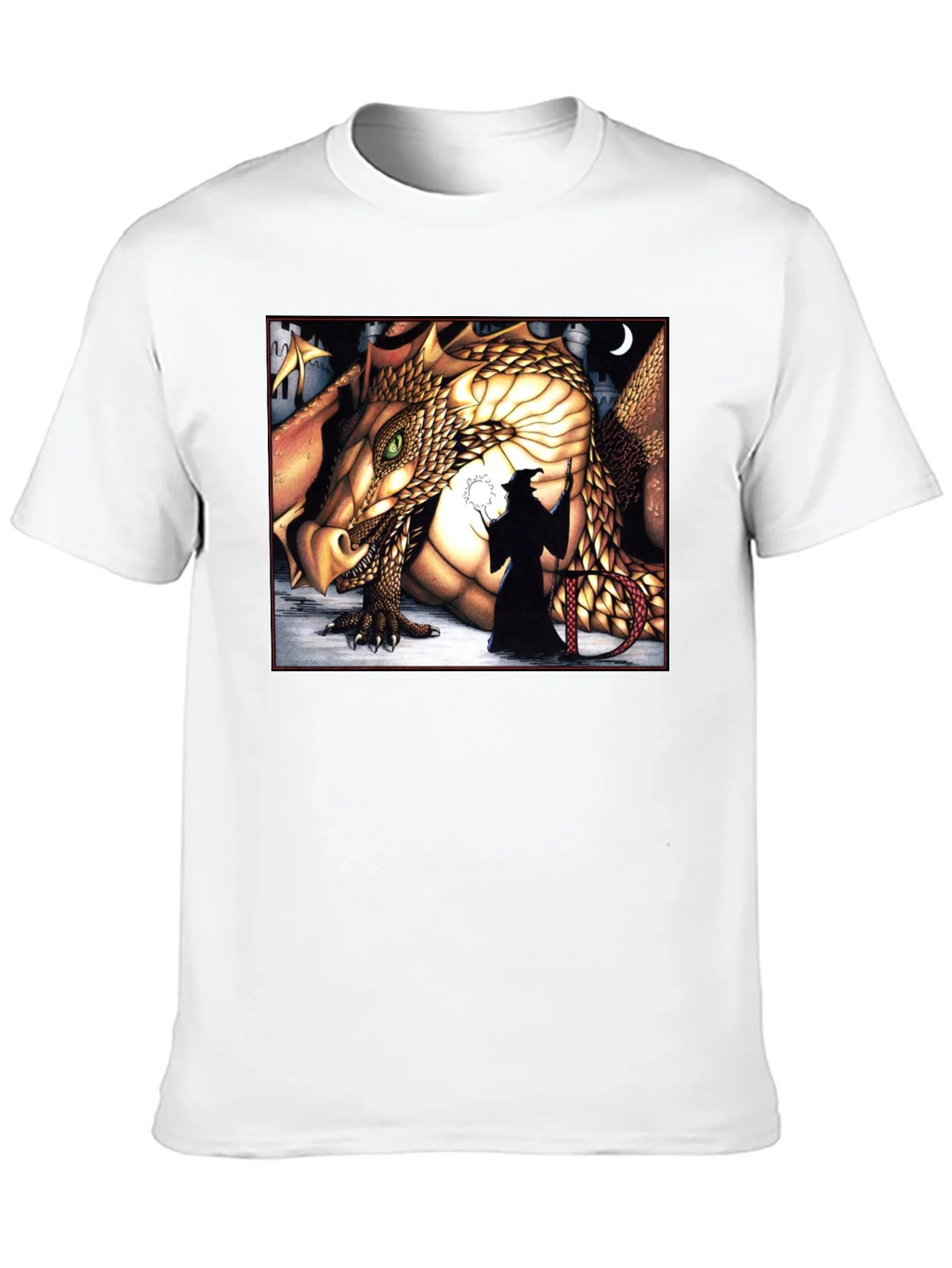 Dragon & Wizard Graphic Tee product image 9