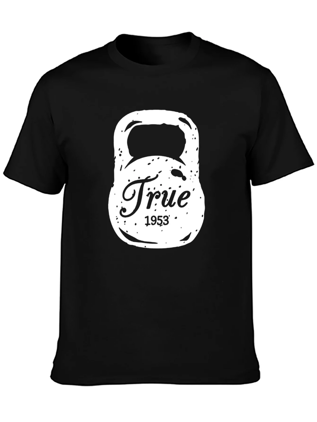 True 1953 Kettlebell Black T-Shirt product image 3