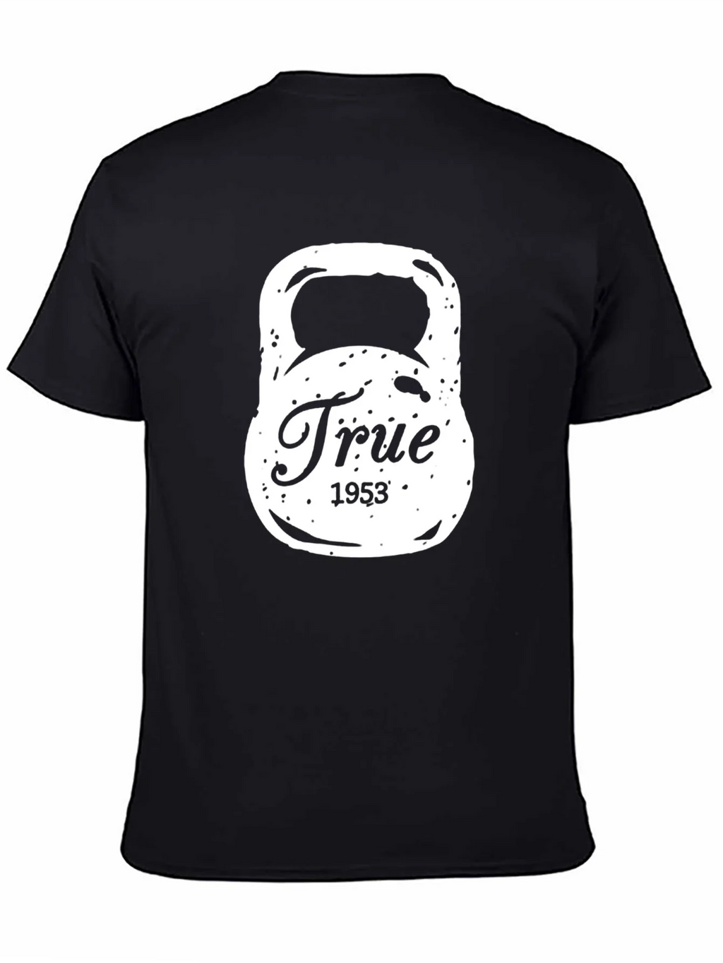 True 1953 Kettlebell Black T-Shirt product image 4