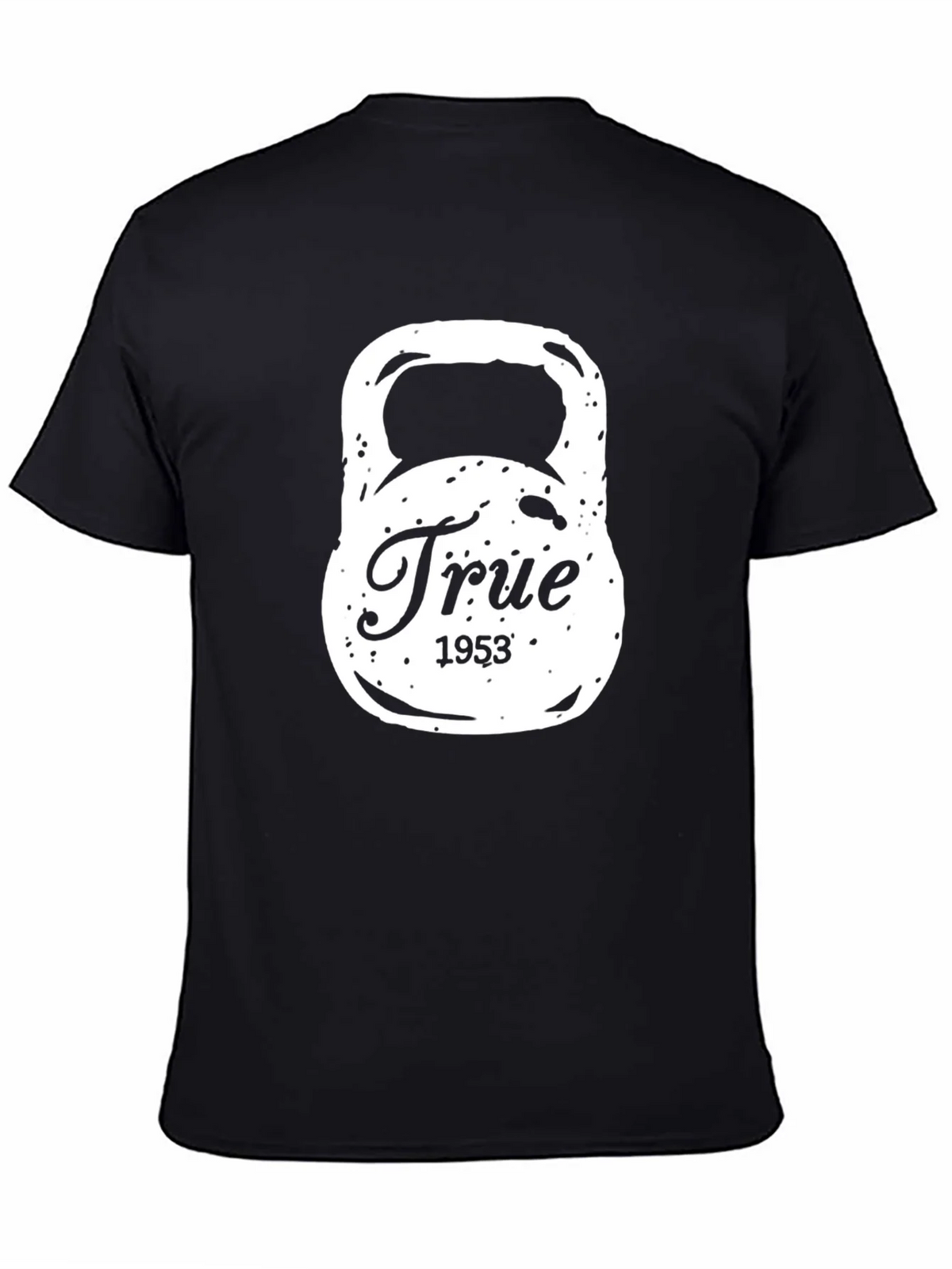 True 1953 Kettlebell Black T-Shirt product image 4