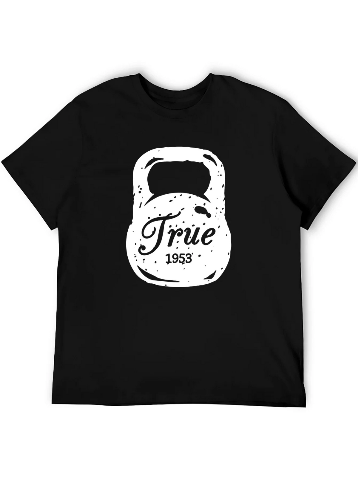 True 1953 Kettlebell Black T-Shirt product image 5