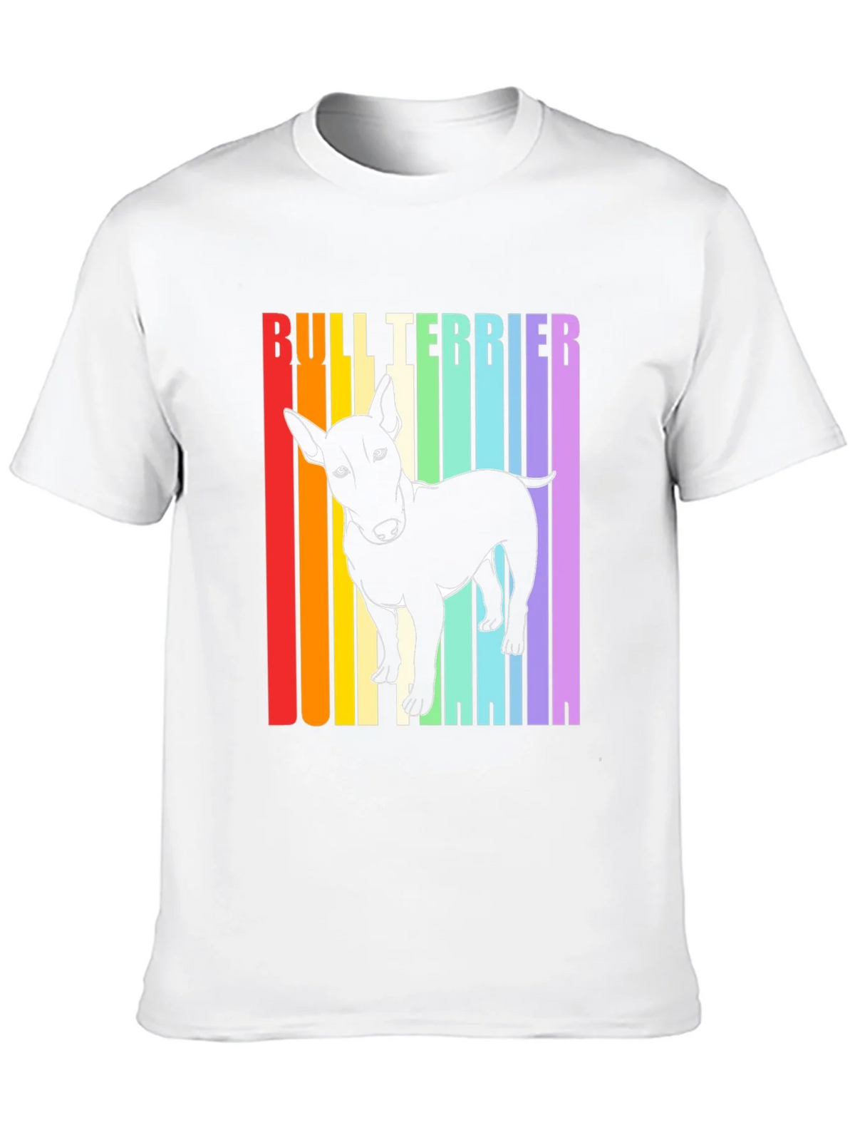Bull Terrier Rainbow T-Shirt product image 9