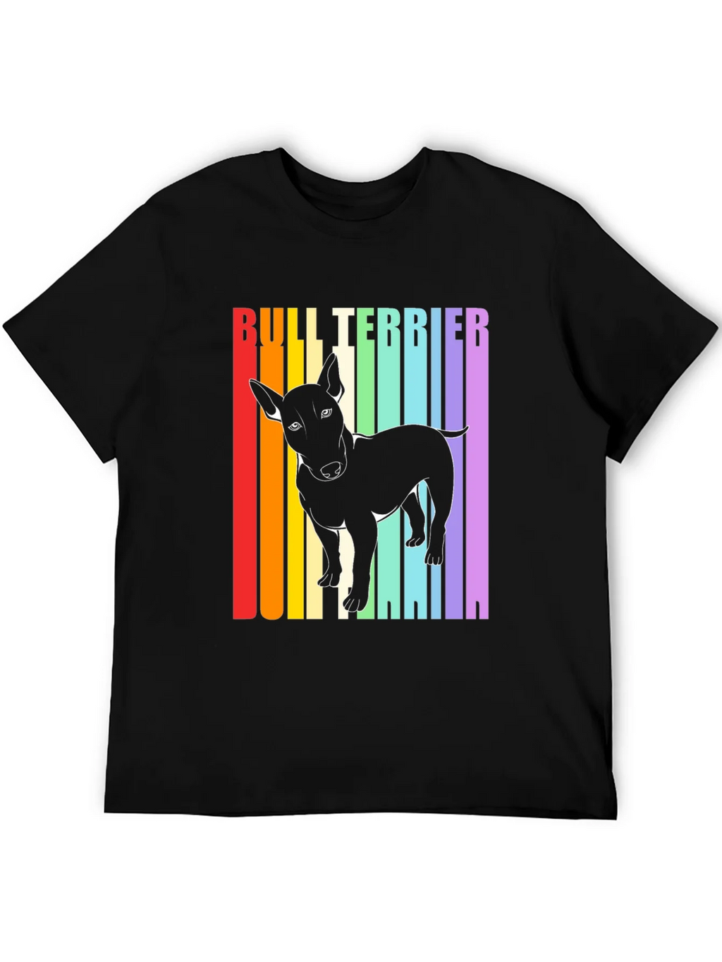 Bull Terrier Rainbow T-Shirt product image 5