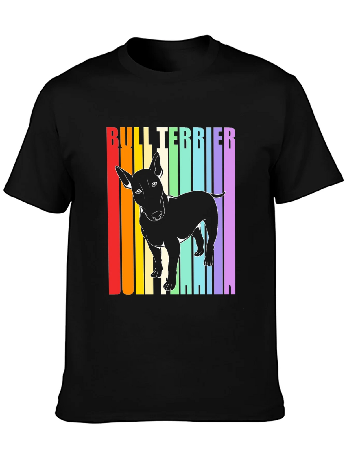 Bull Terrier Rainbow T-Shirt product image 3