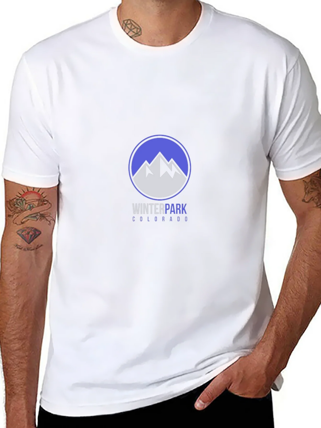 Winter Park Colorado Graphic T-Shirt product image 7