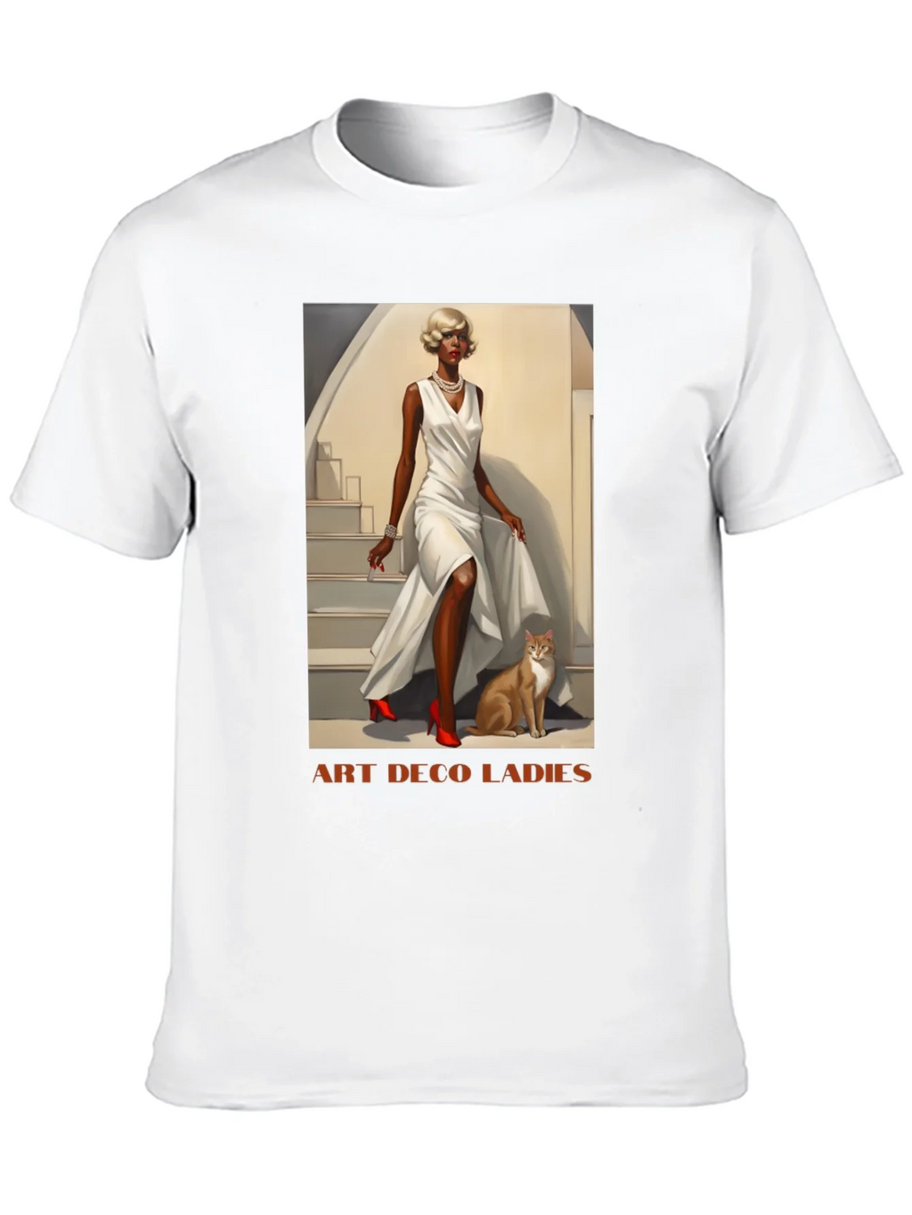 Art Deco Ladies Graphic T-Shirt product image 9