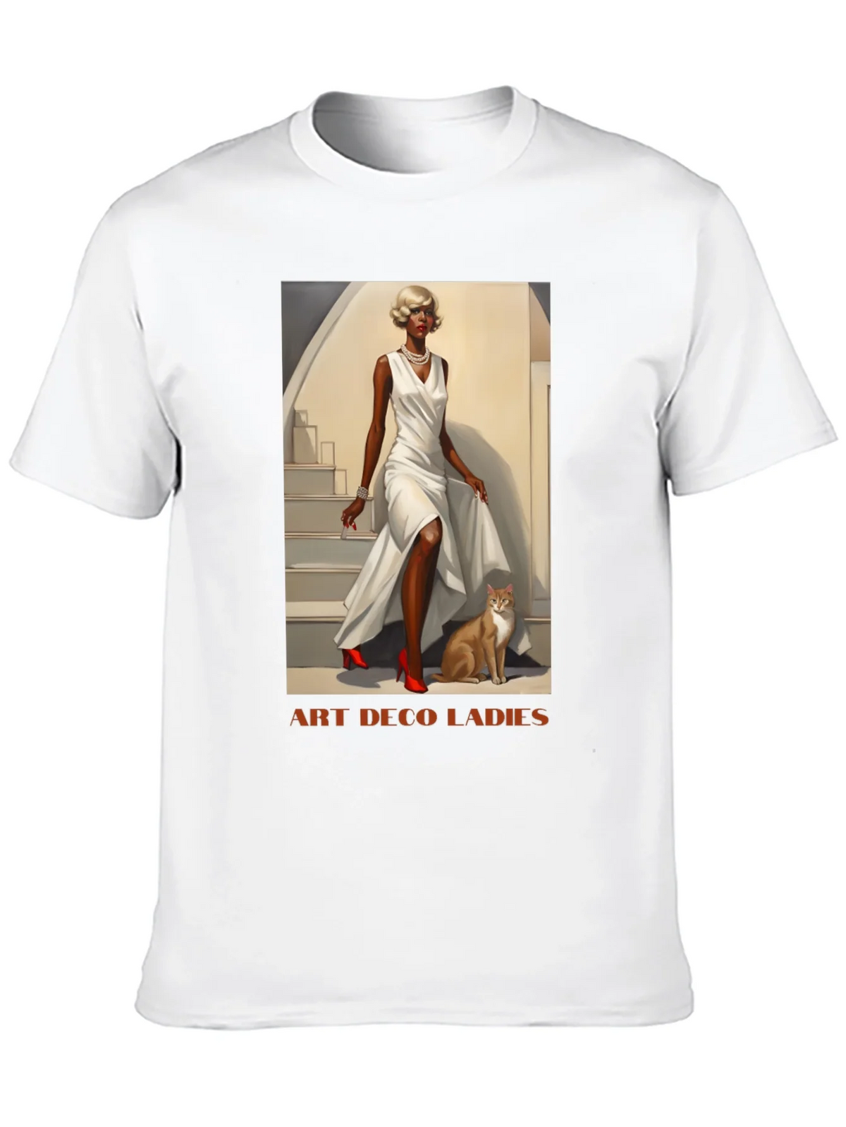 Art Deco Ladies Graphic T-Shirt product image 9