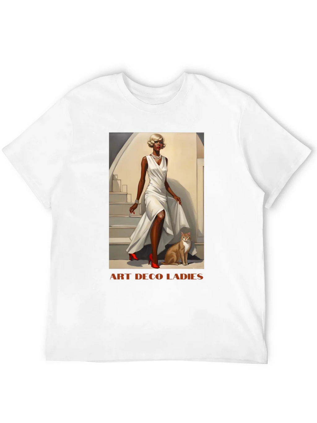Art Deco Ladies Graphic T-Shirt product image 11