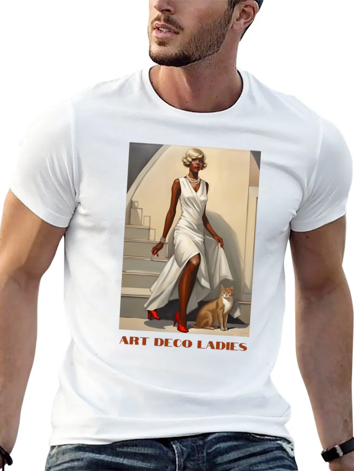 Art Deco Ladies Graphic T-Shirt product image 12