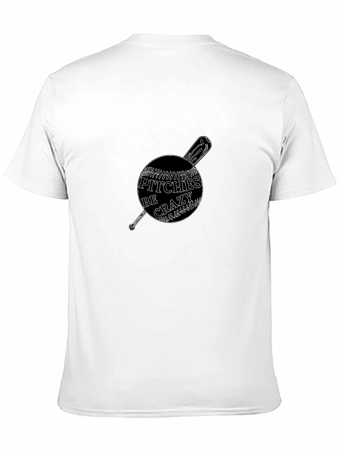 Crazy Pitches Baseball Graphic T-Shirt product image 9